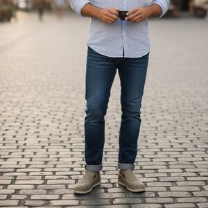 CROCS Tan Loafers Slip-Ons Comfortable Casual Shoes 9M